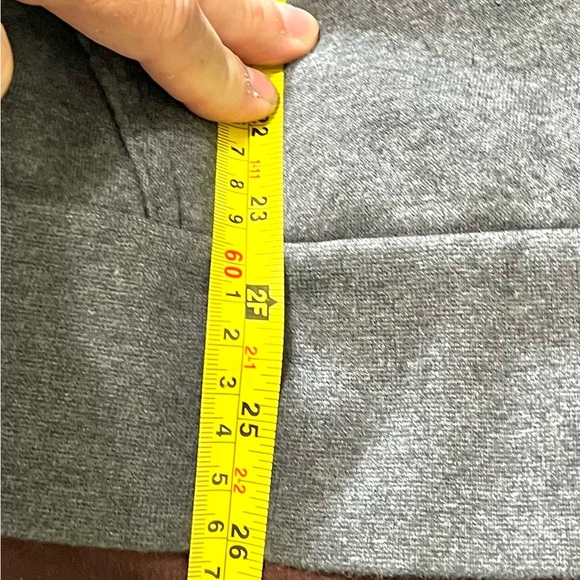 ADIDAS MENS FULL ZIP GRAY HOODIE COTTON BLEND SZ. SMALL  #161 - Picture 5 of 6